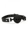 Noir - Siliconen Ball Gag Met Luchtgaten - Zwart_