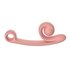 Snail Vibe Curve Duo Vibrator - Peachy Pink_