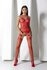 Passion - BS095 Sensuele Catsuit - Rood_